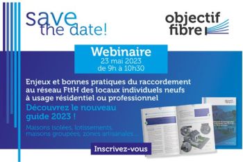 Objectif fibre - SAVE THE DATE - Webinaire 23/5/2023