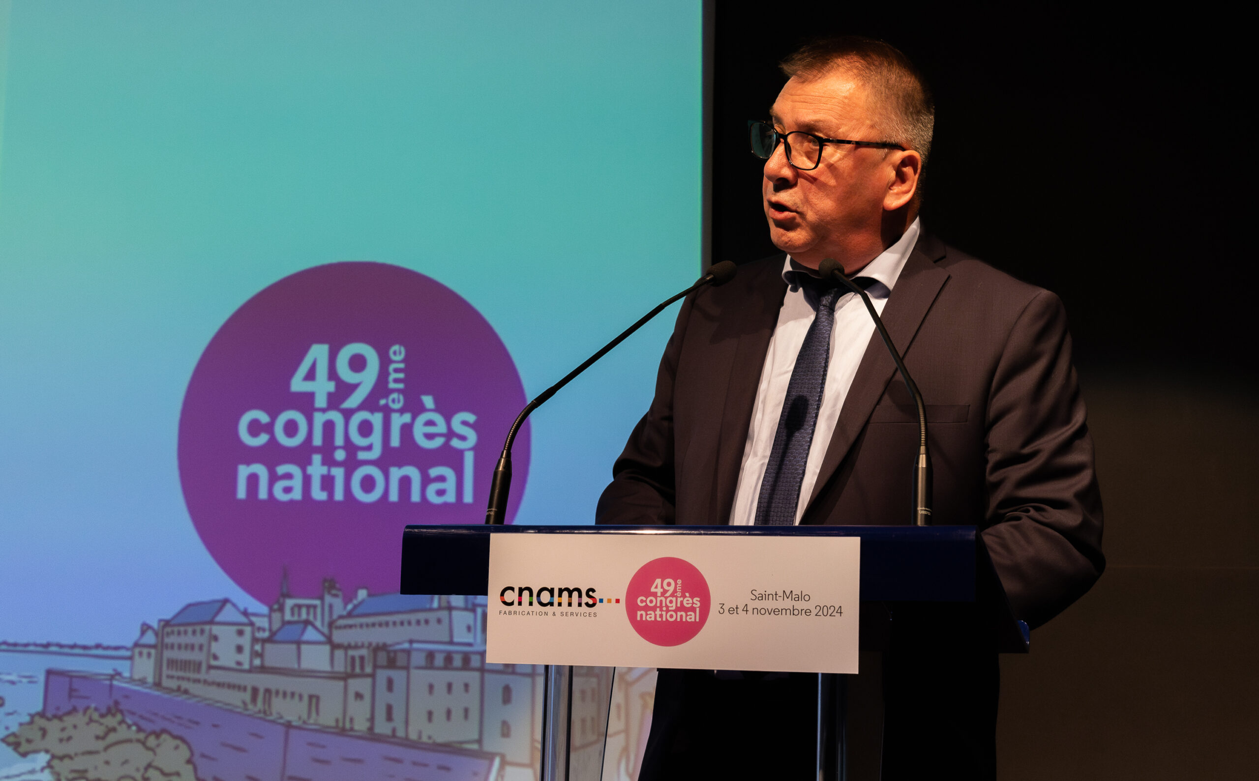 Laurent Munerot, président de la CNAMS