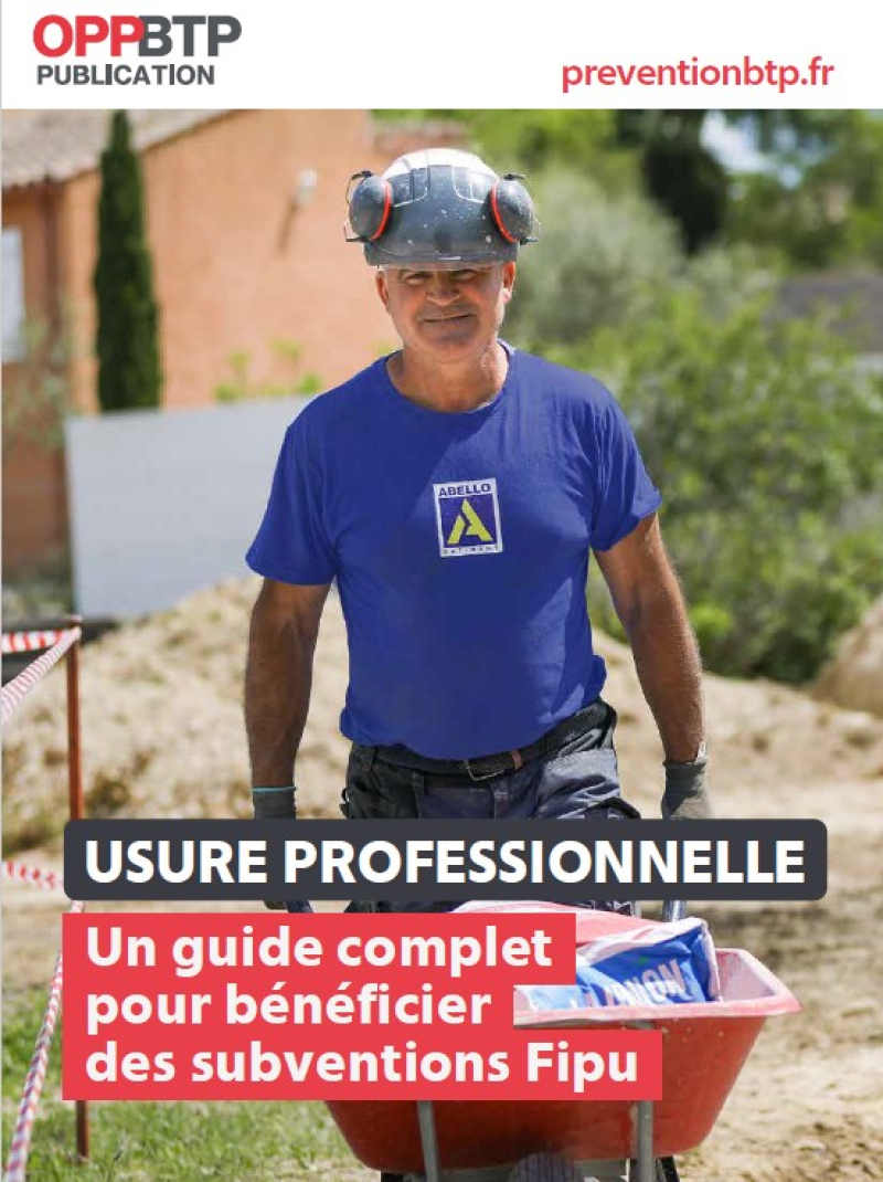 Usure professionnelle : un guide pour bénéficier des subventions du Fipu
