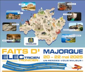 Congrès FEDELEC - FAITS D'ELEC - Du 20 – 22 mai 2025 UN RENDEZ-VOUS MAJEUR !