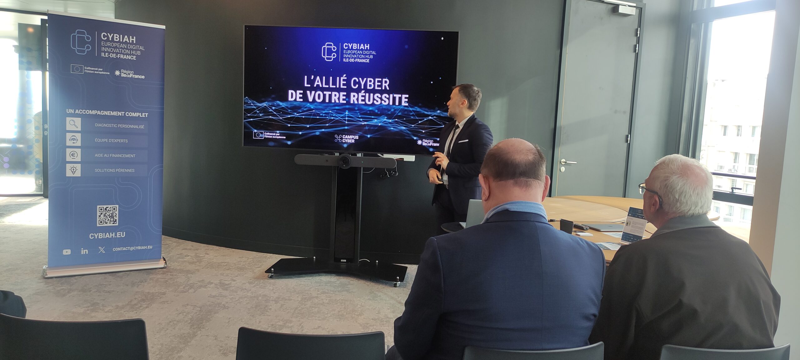 Visite des membres FEDELEC au Campus Cybersécurité : Un aperçu de l’Excellence Française