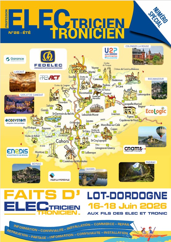 FAITS D’ELEC 2026 : Le Congrès se tient cette semaine en Lot-Dordogne !